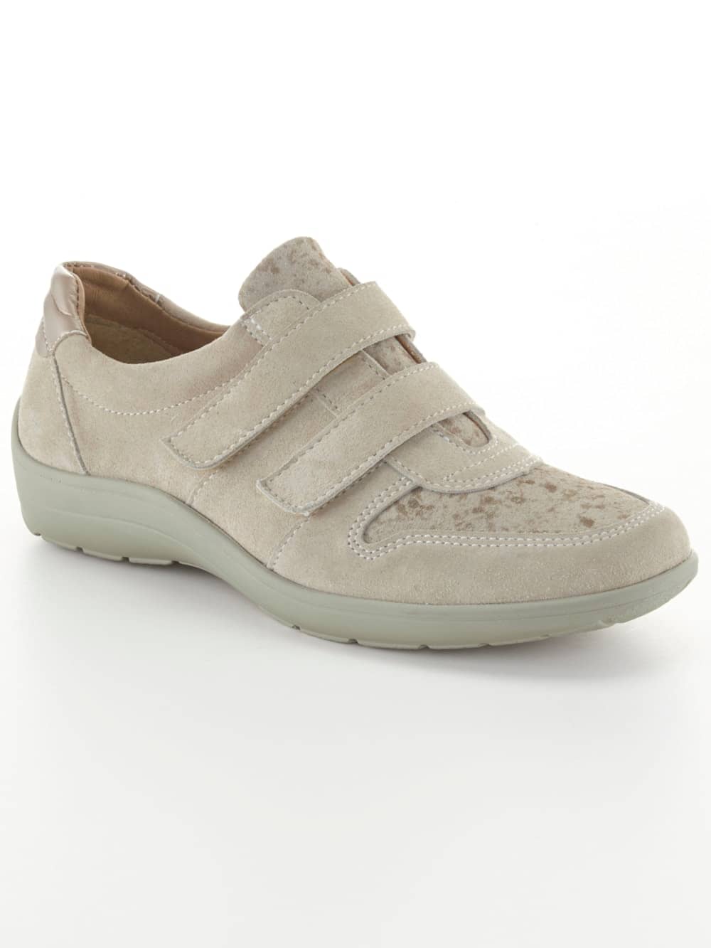 Vamos Klettslipper in harmonischer Farbkombi - Beige