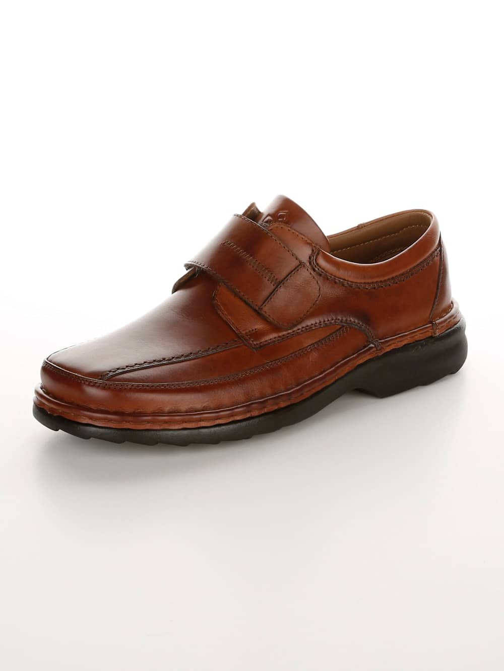 Vamos Klettslipper in zeitloser Optik - Cognac